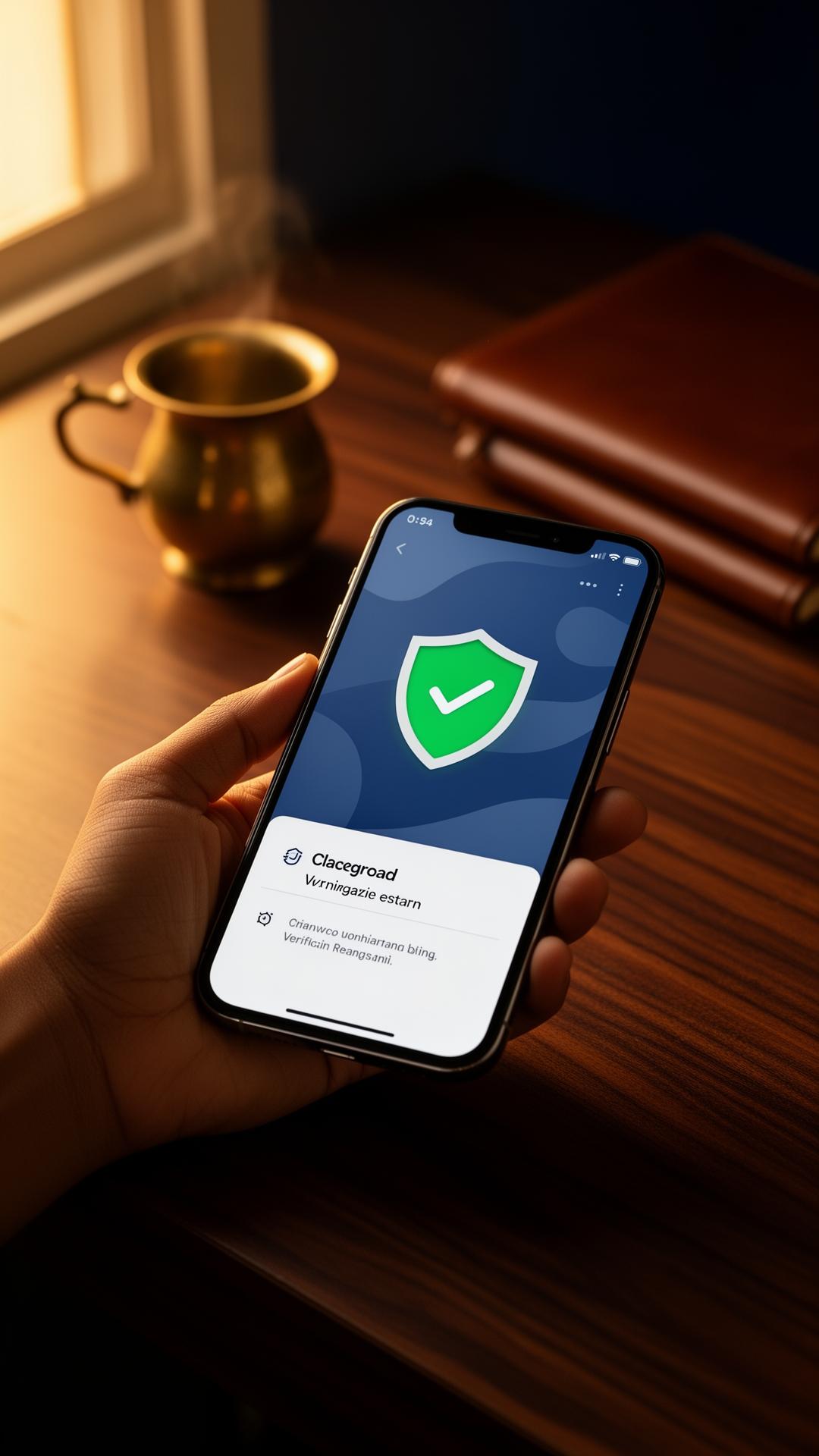 A verified PehleVerify background-check report on a smartphone